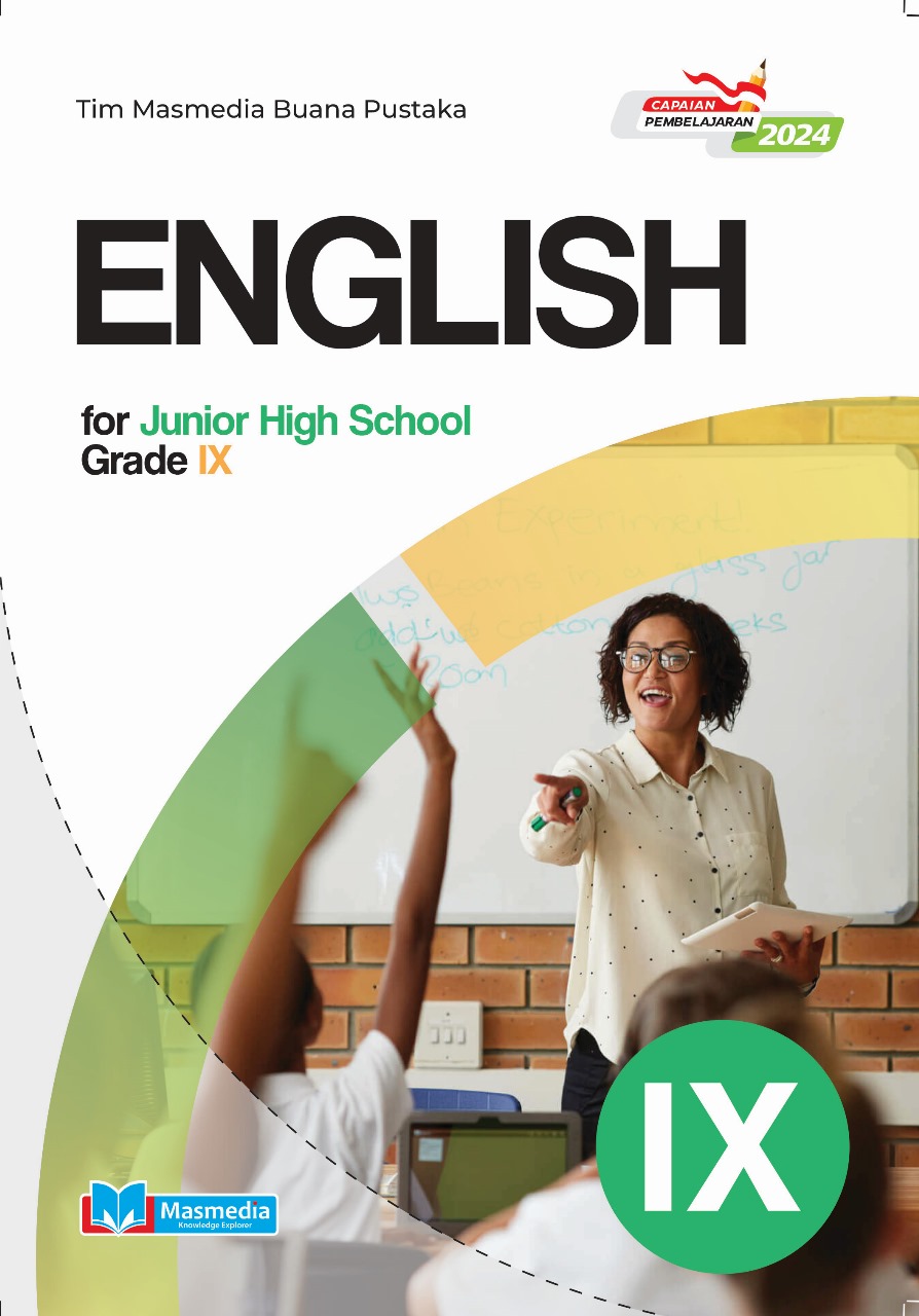 English for Junior High School Grade IX K-Merdeka CP 2024	