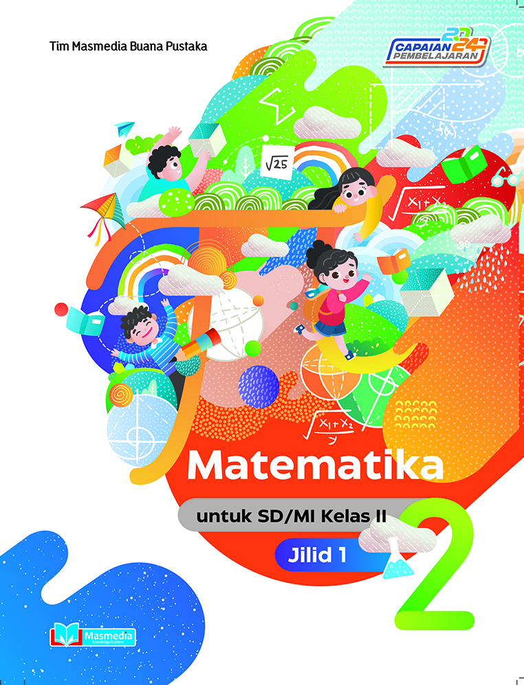 Matematika untuk SD/MI kelas II Jilid 1 K-Merdeka CP 2024	