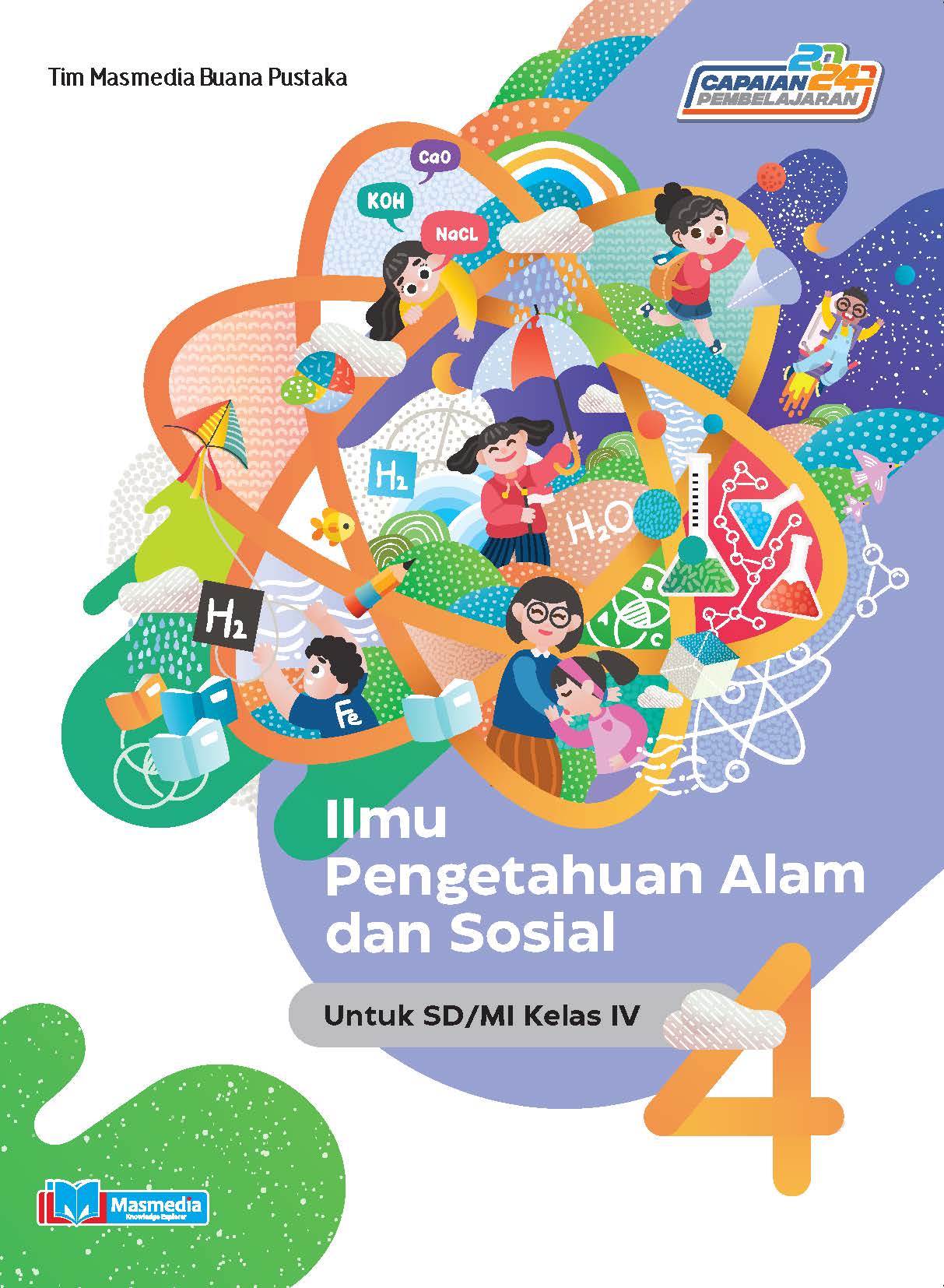 Ilmu Pengetahuan Alam dan Sosial untuk SD/MI kelas IV K-Merdeka CP 2024	