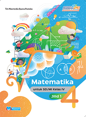 Matematika untuk SD/MI kelas IV Jilid 1 K-Merdeka CP2024	
