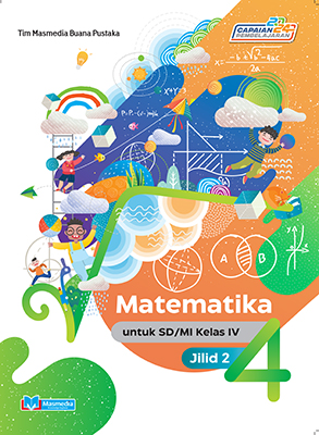 Matematika untuk SD/MI kelas IV Jilid 2 K-Merdeka CP2024	
