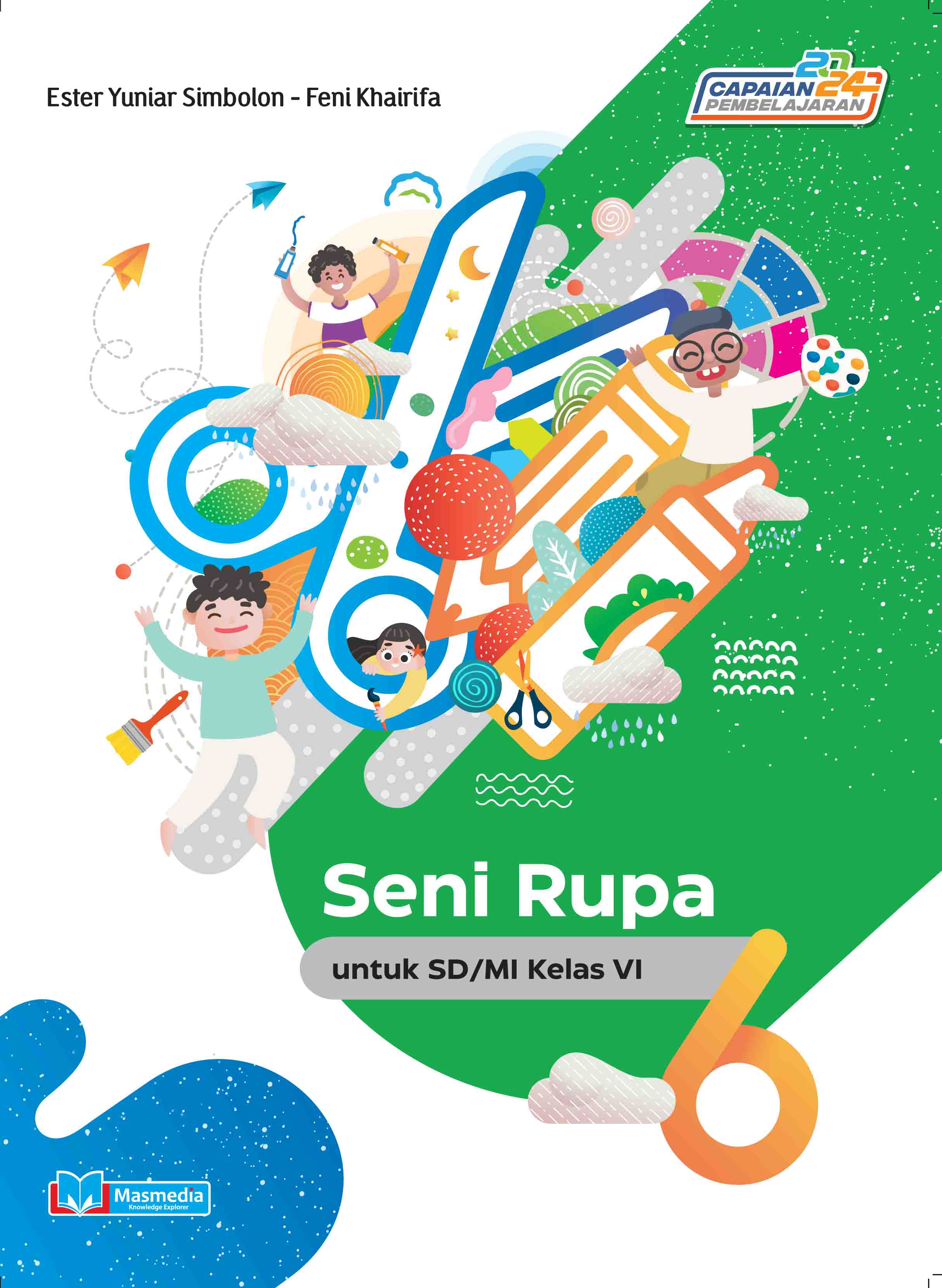 Seni Rupa untuk SD/MI Kelas VI K-Merdeka CP 2024