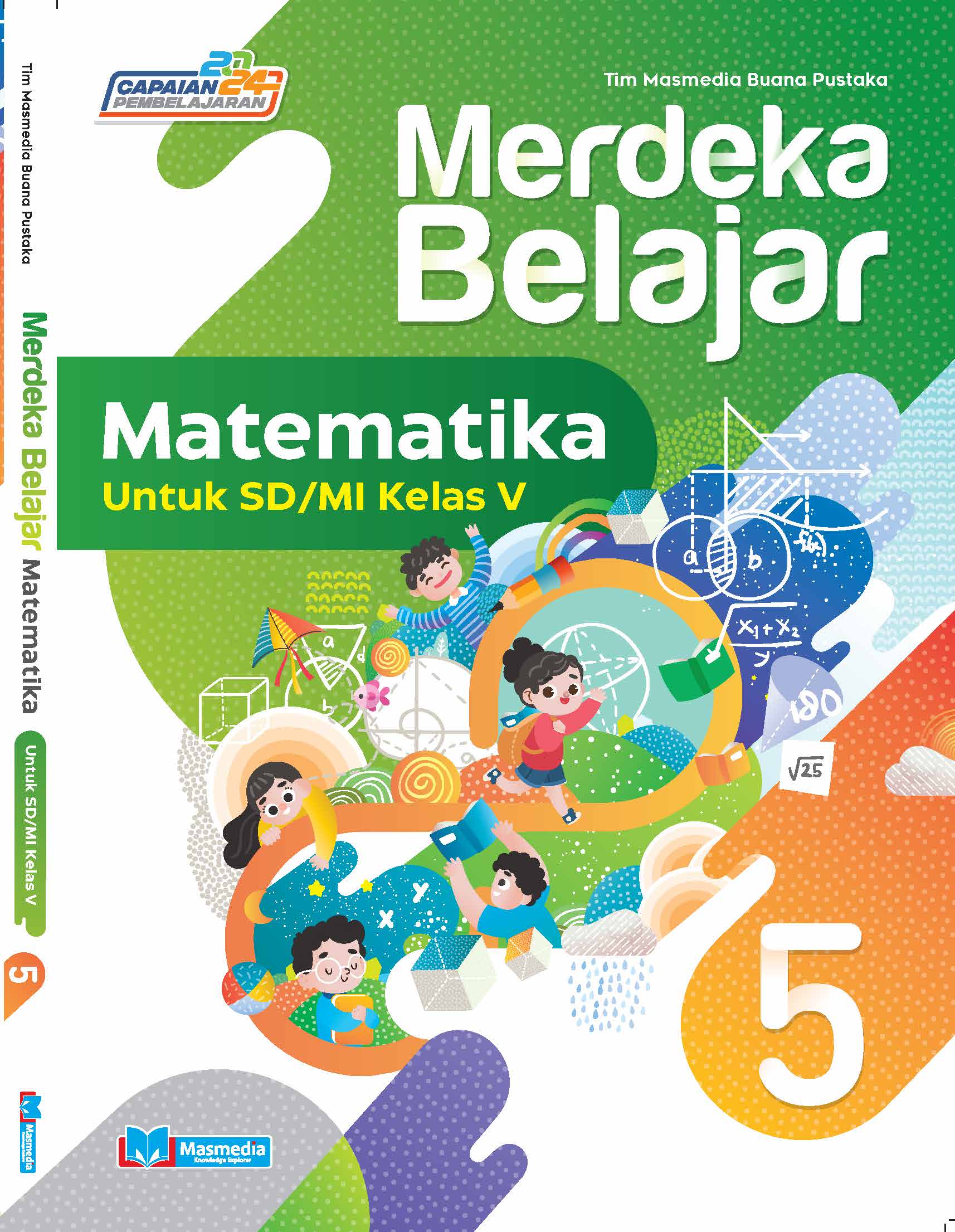 Merdeka Belajar Matematika untuk SD/MI Kelas V K-Merdeka CP2024	