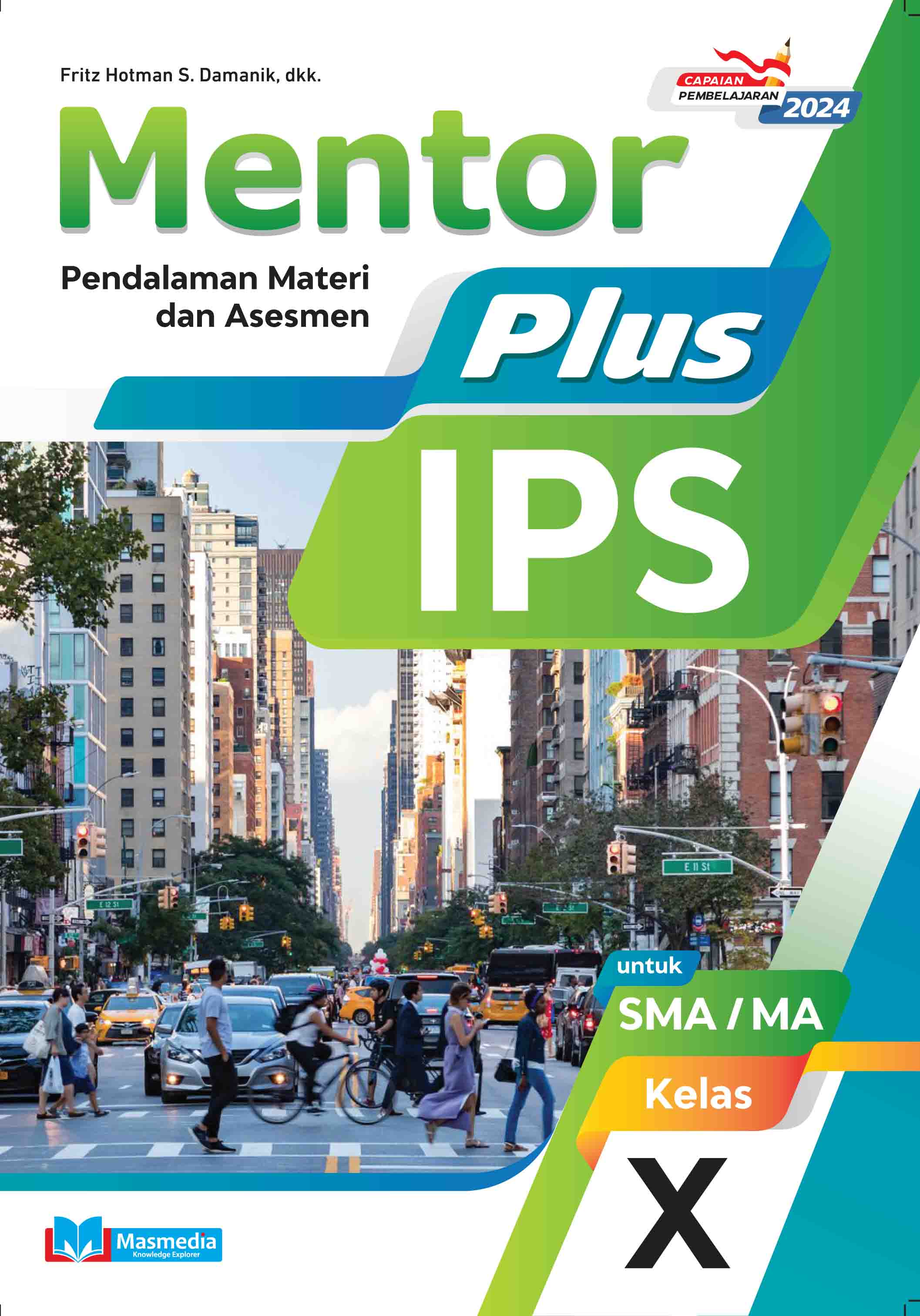 Mentor Plus IPS untuk SMA/MA Kelas X K-Merdeka CP 2024
