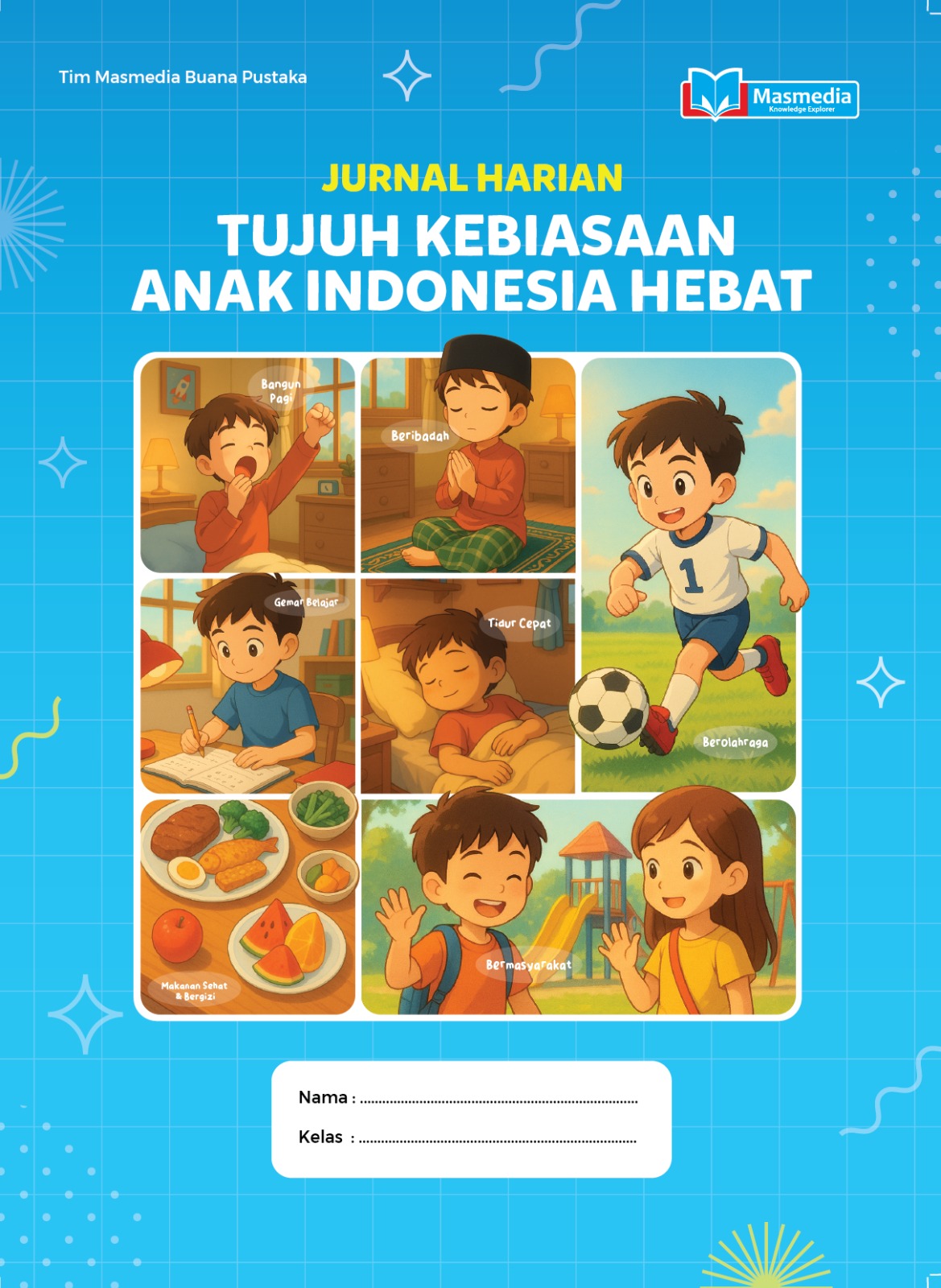 Jurnal Harian Tujuh Kebiasaan Anak Indonesia Hebat untuk SD/MI